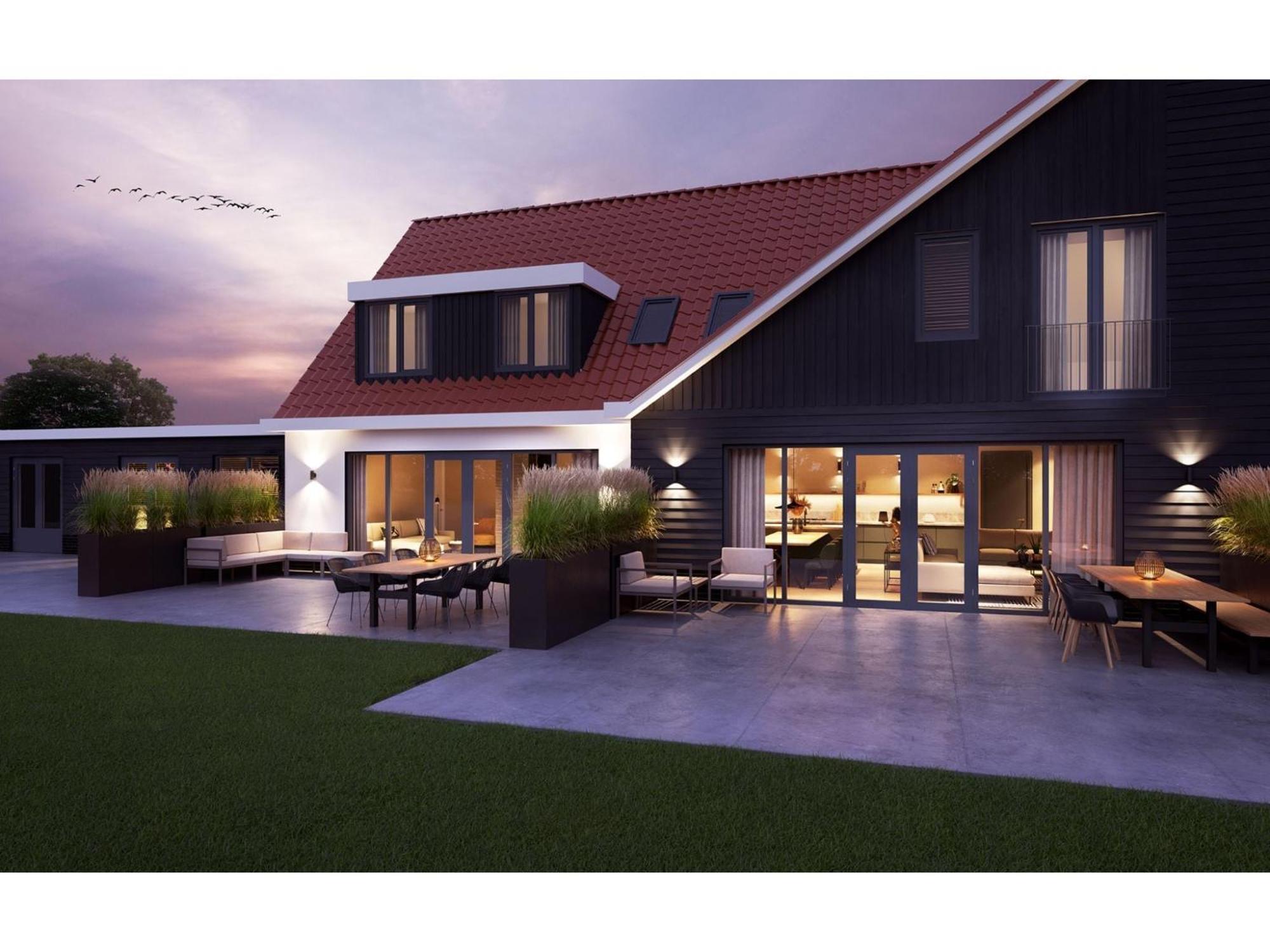 Modern 8 person villa in De Cocksdorp  Buitenkant foto